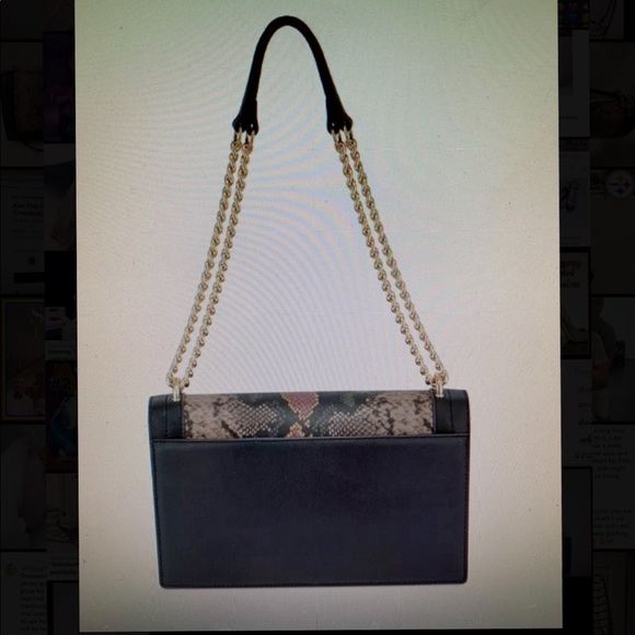 INTERNATIONAL CONCEPTS AJAE FLAP CROCODILE EMBOSSED CROSSBODY NWT! - Picture 2 of 8